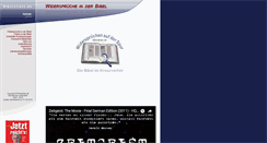 Desktop Screenshot of bibelzitate.de